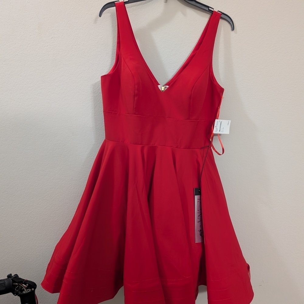 Rose Red Dress Size 14